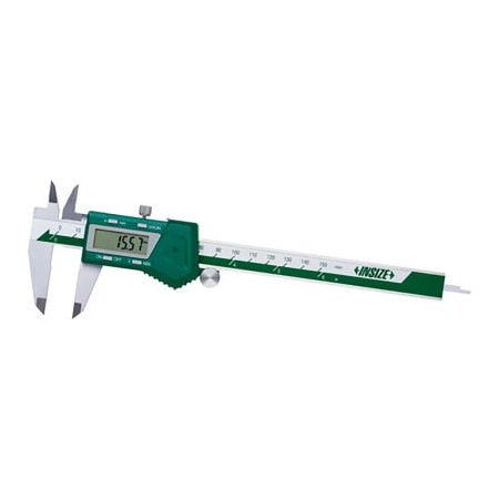 Insize Insize Stainless Steel Electronic Caliper, 0-6in/0-150mm Range 1103-150